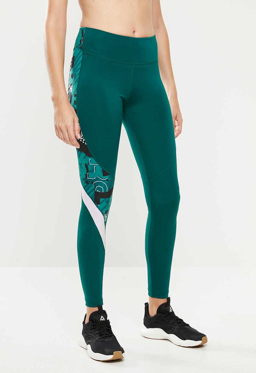 Reebok - Myt aop tights - teal