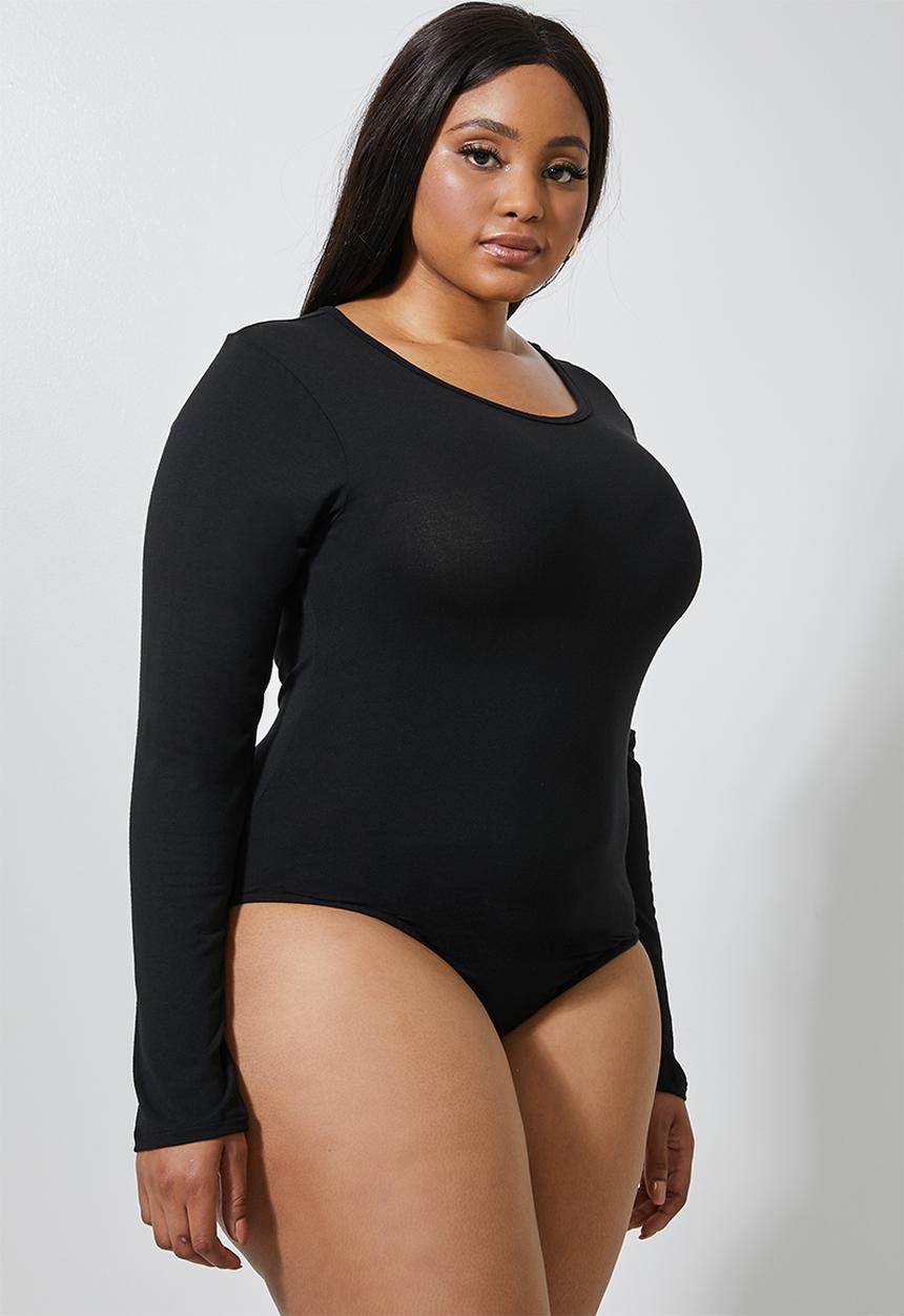 Superbalist - 2 Pack high neck bodysuit - black/grey melange