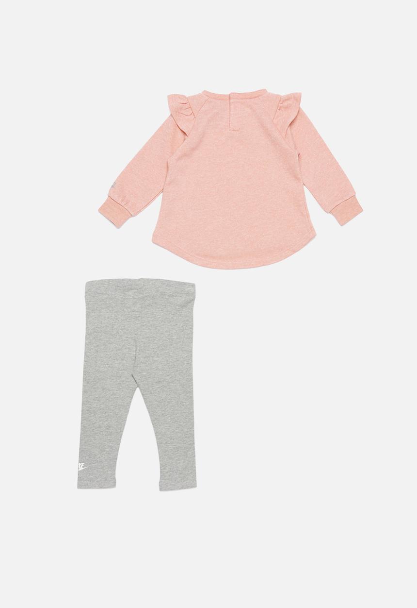 Nike - Nkg sparkle ft tunic legging - pink & grey 