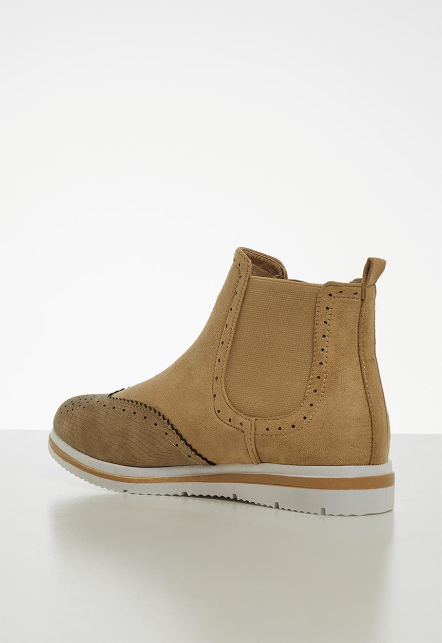 Jada - Flatform ankle boot - neutral
