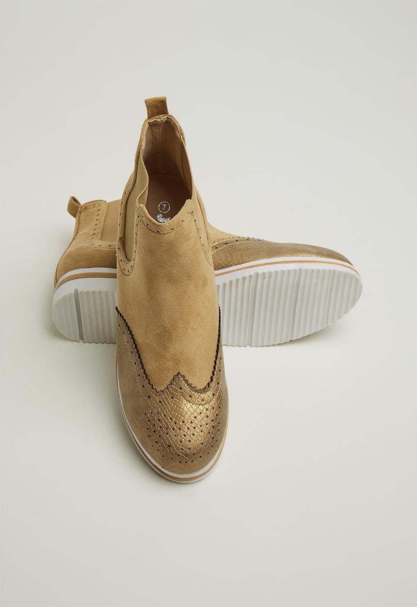 Jada - Flatform ankle boot - neutral