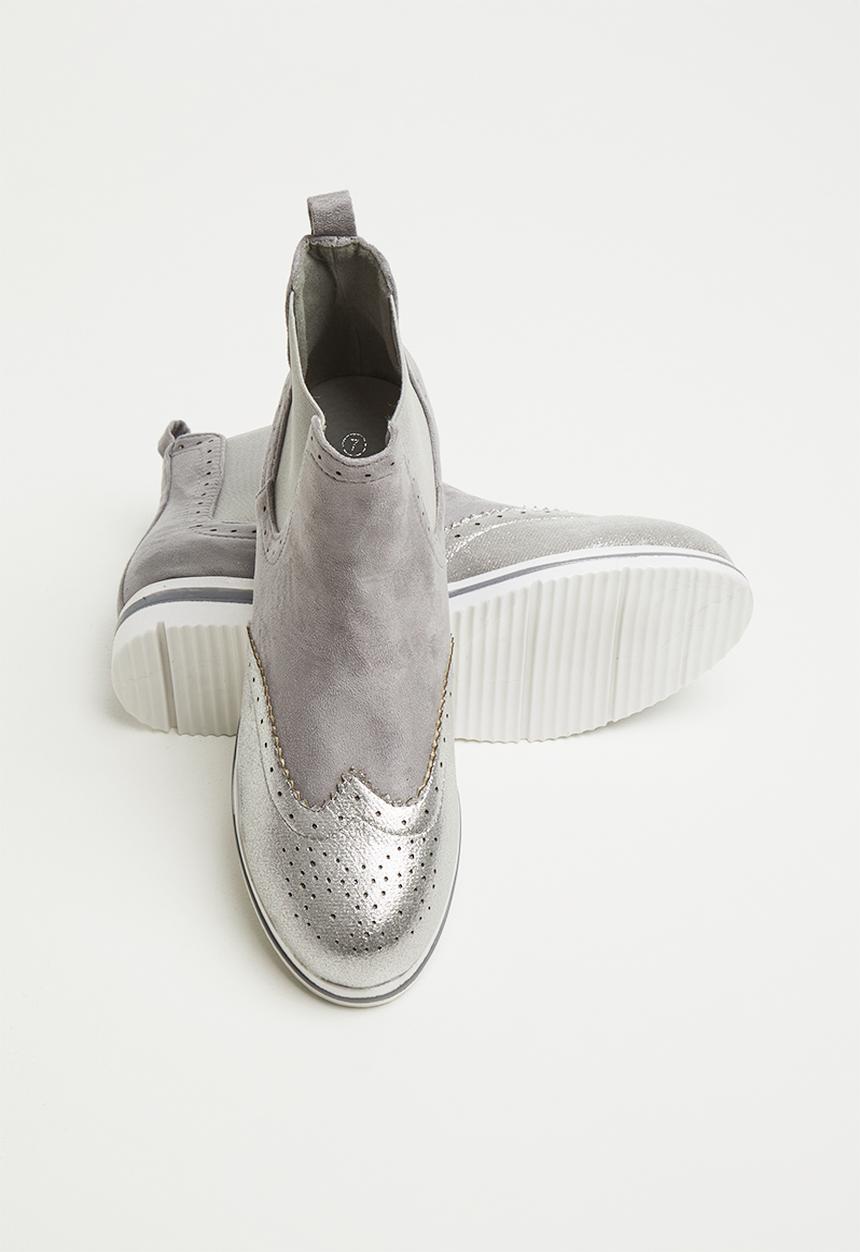 Jada - Flatform ankle boot - grey