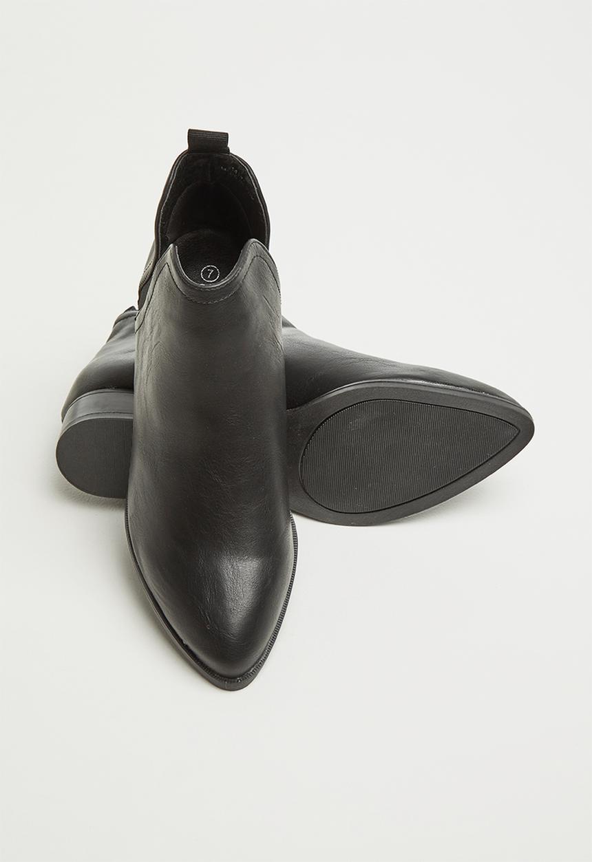 Jada - Brush ankle boot - black