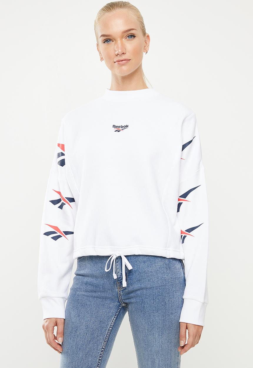 Reebok - Classics crop crew - white