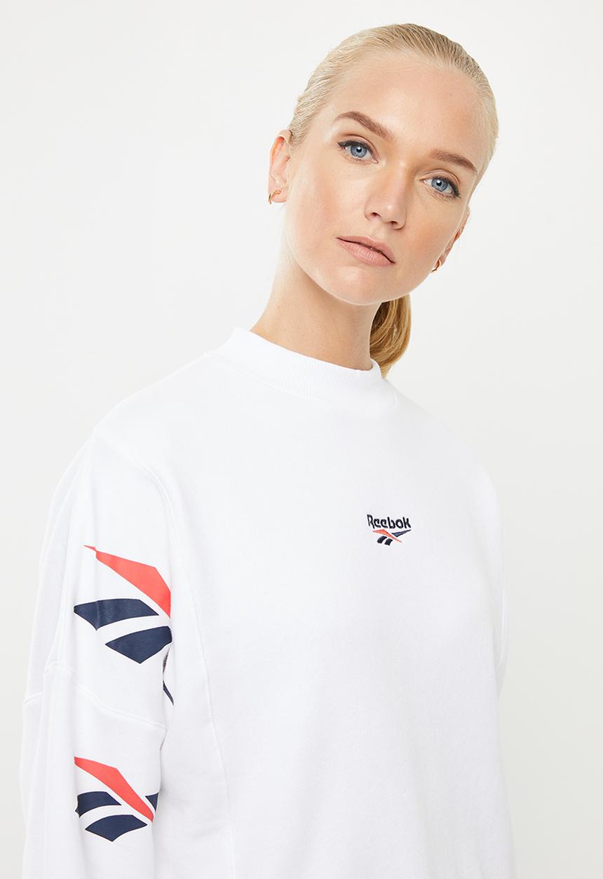 Reebok - Classics crop crew - white