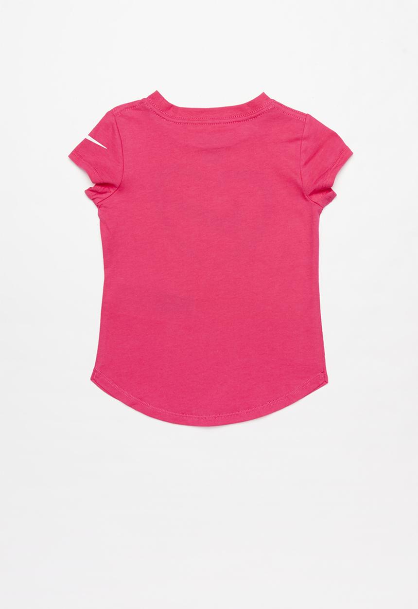 Nike - Nike stroke heart short sleeve scoop tee - pink 