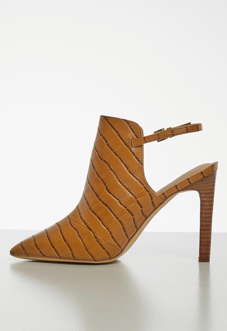 ALDO - Firleigh leather heel - brown