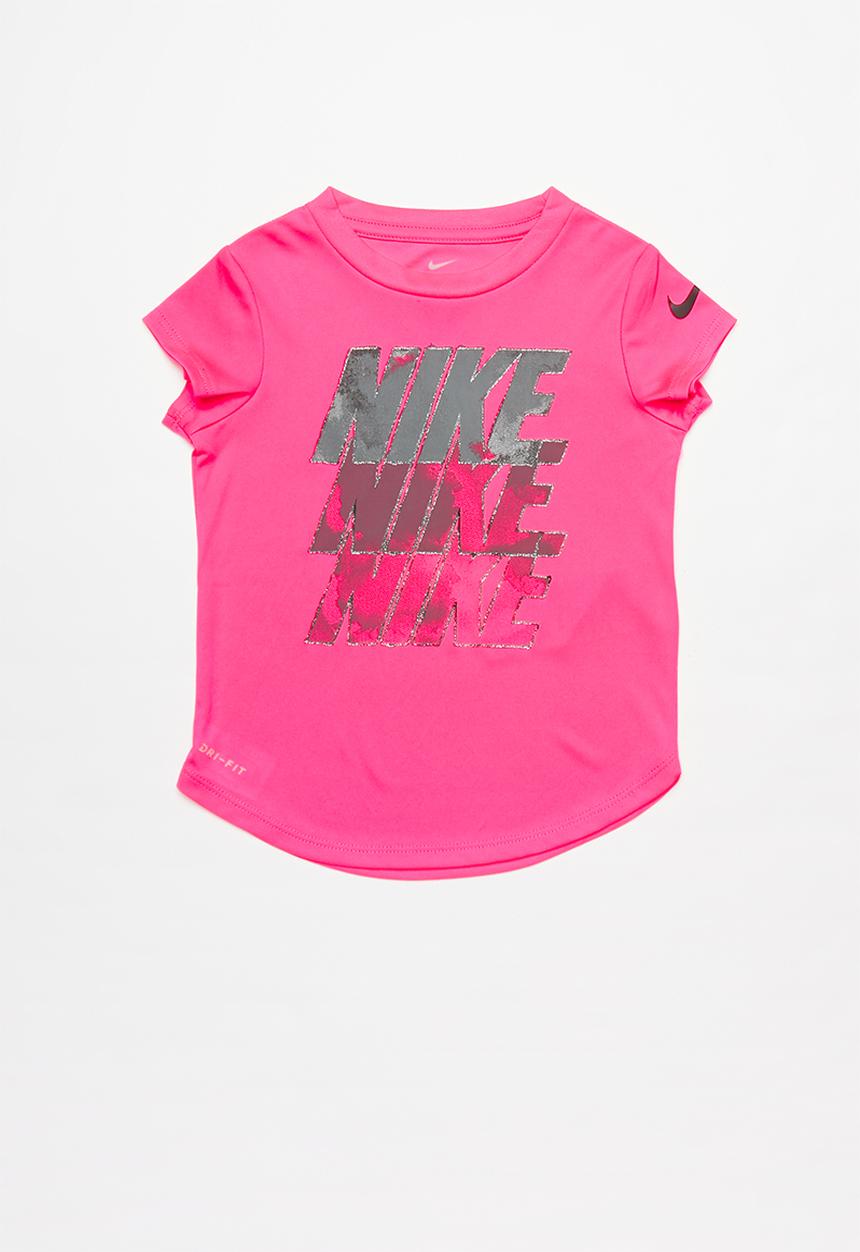 Nike - Nike futura water colour short sleeve tee - pink