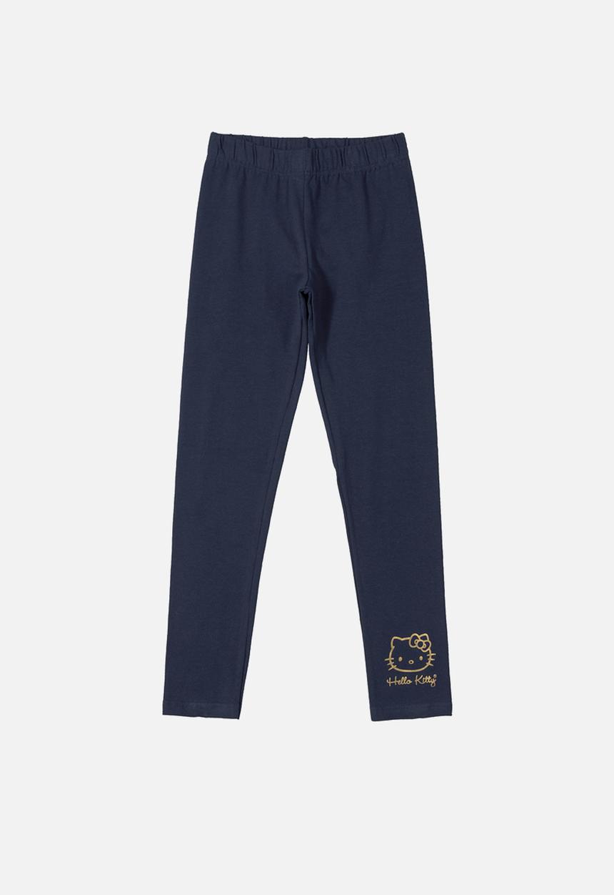 Hello Kitty - Girls hello kitty leggings - navy