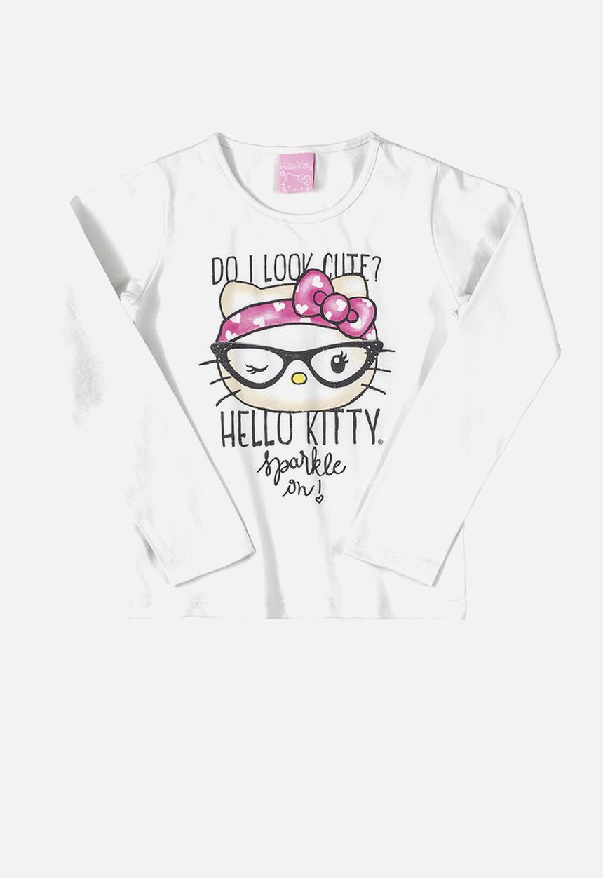 Hello Kitty - Girls kitty t-shirt - white