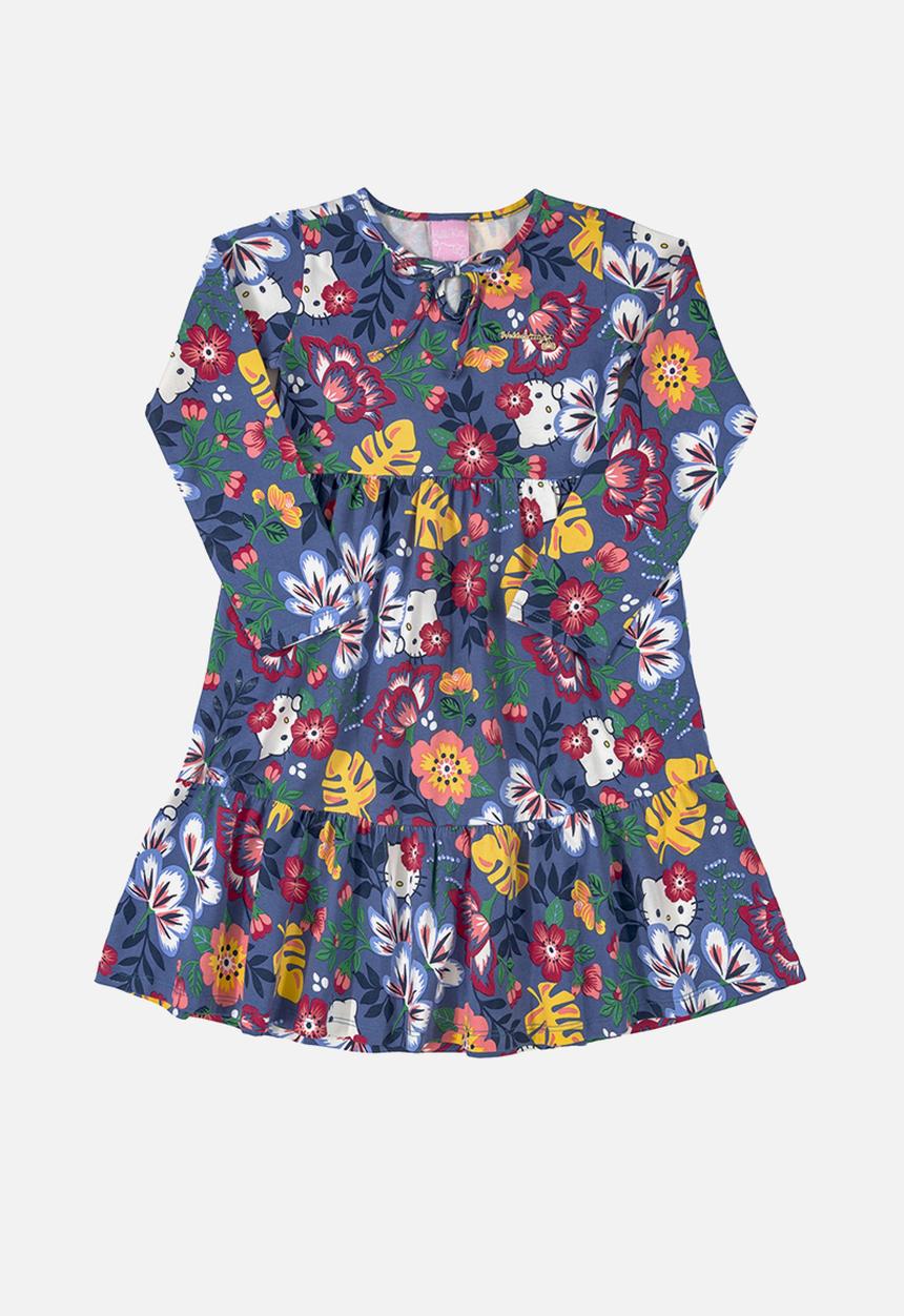 Hello Kitty - Girls printed dress - multi