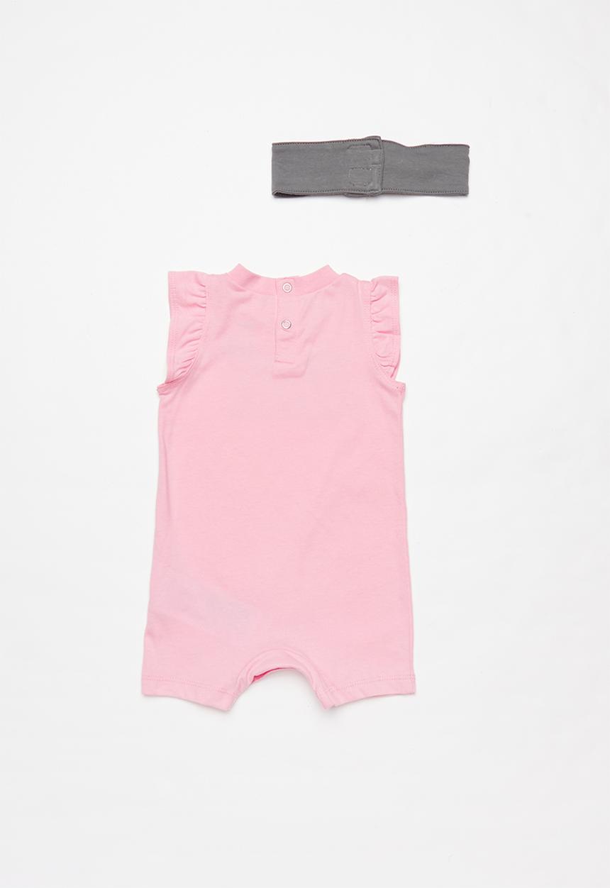Nike - Nkg Nike romper w headband - pink