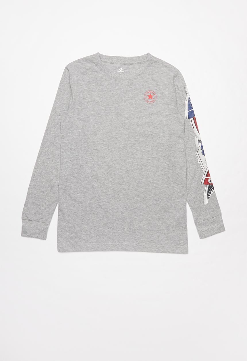 Converse - Converse sneaker sleeve longsleeve - grey