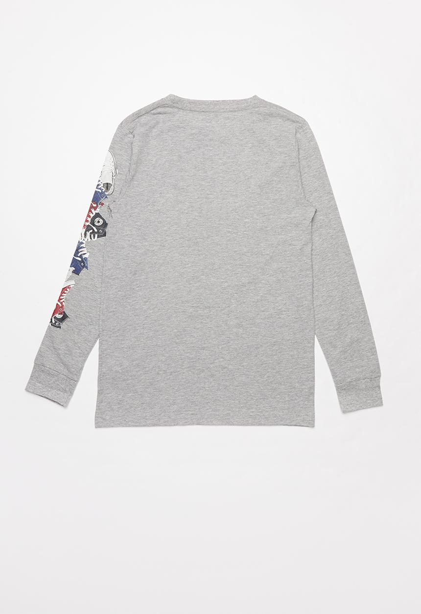 Converse - Converse sneaker sleeve longsleeve - grey