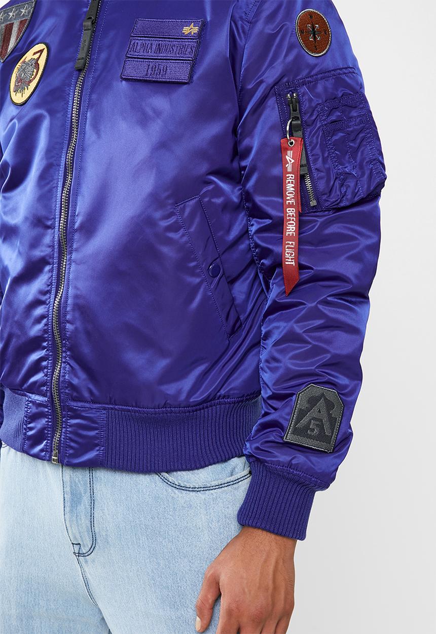 Alpha Industries - Ma-1 airforce-nautical - blue