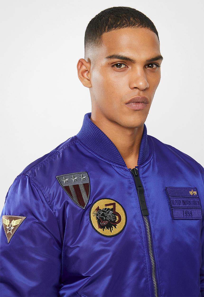 Alpha Industries - Ma-1 airforce-nautical - blue