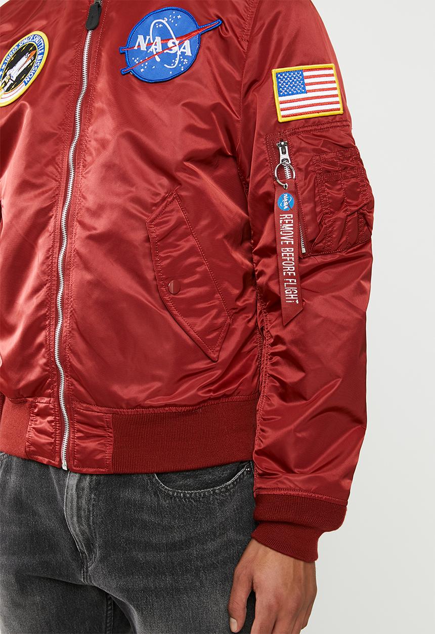 Alpha Industries - L-2b nasa jacket -commander  - red