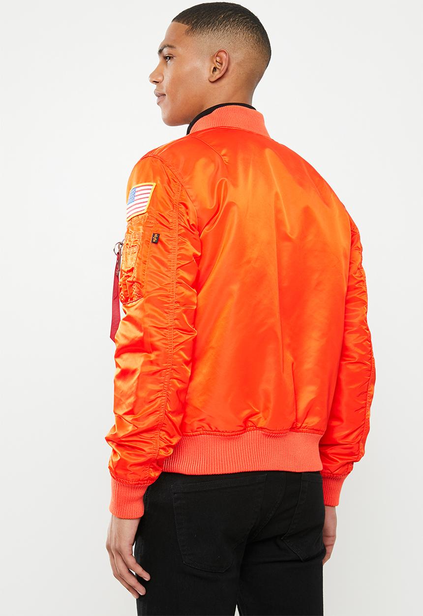 Alpha Industries - Ma-1 vf nasa camo - orange