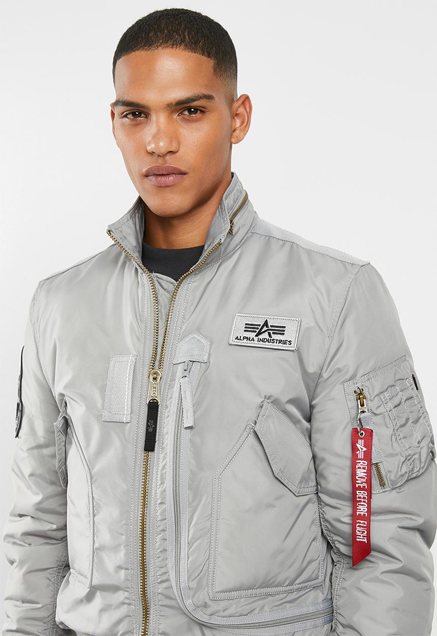 Alpha Industries - Engine jacket - silver
