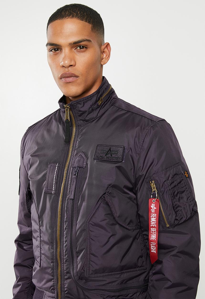 Alpha Industries - Engine jacket  - nightshade purple