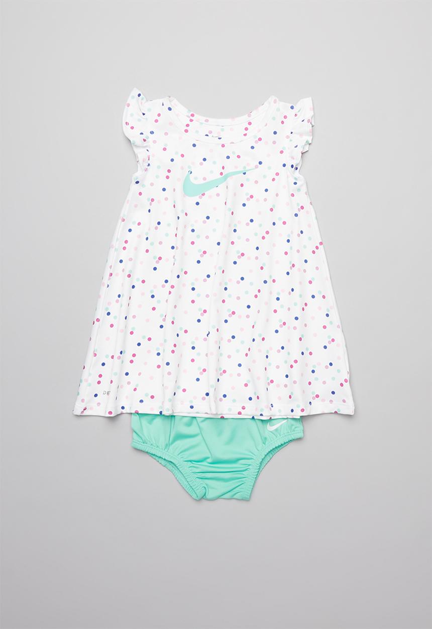 Nike - Nkg df dot aop dress - white