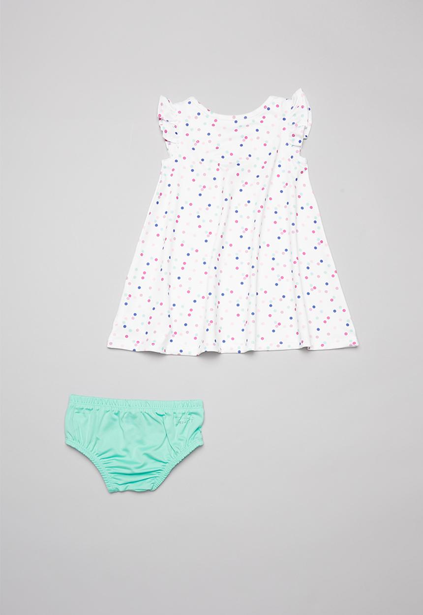 Nike - Nkg df dot aop dress - white