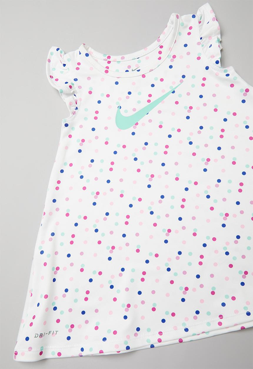 Nike - Nkg df dot aop dress - white