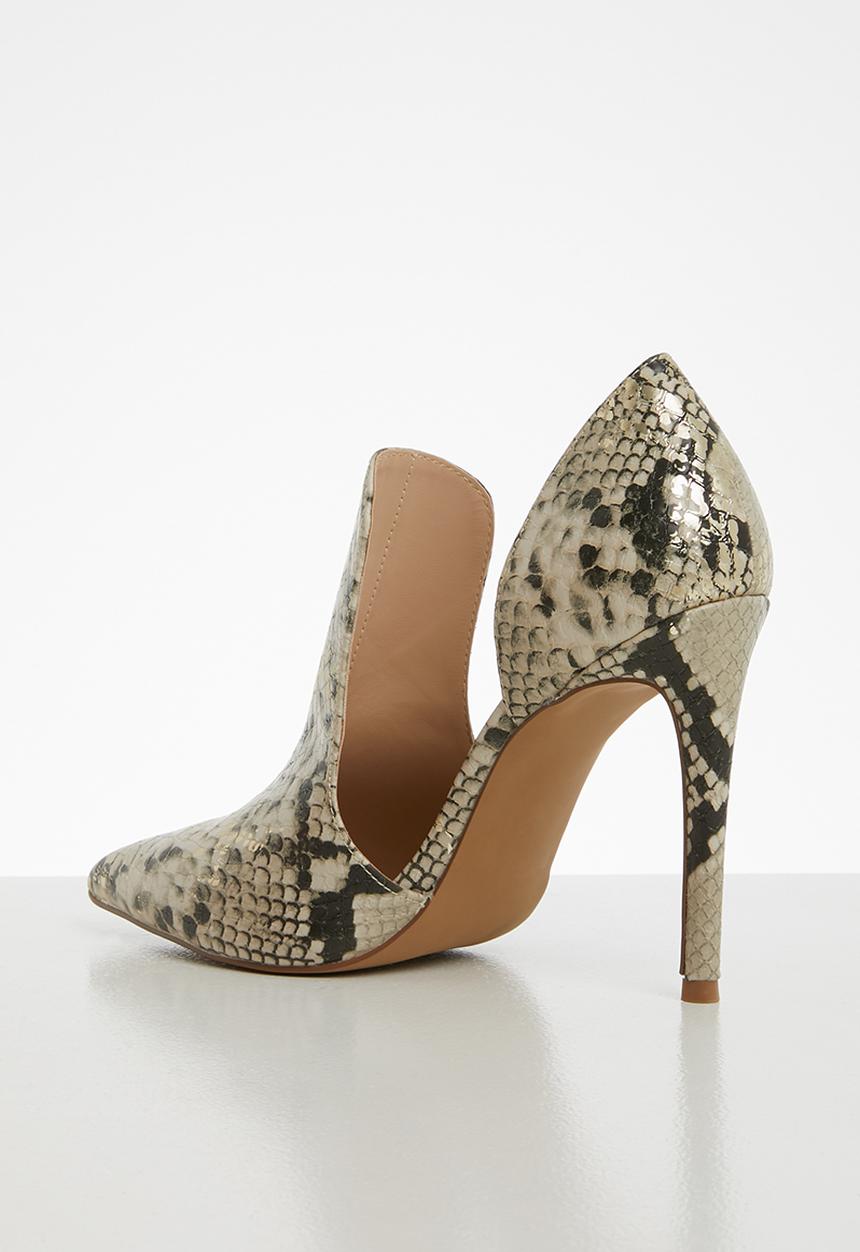 Steve Madden - Dance heel - beige & black 
