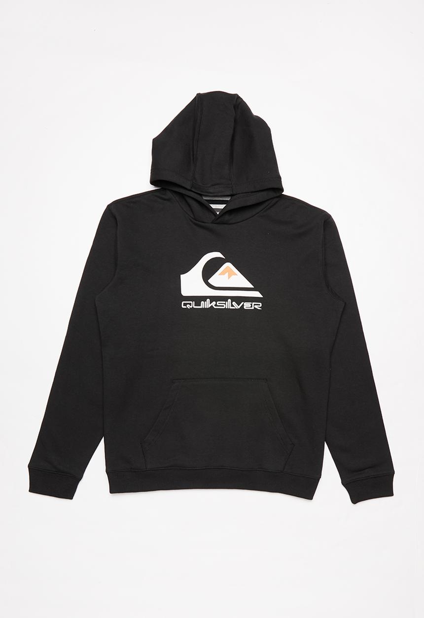 Quiksilver - Big logo youth update hoodie - black