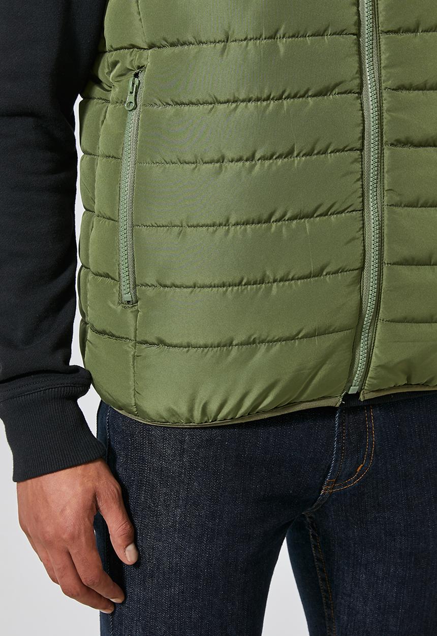 Superbalist - Lightweight sleeveless puffer jacket - green