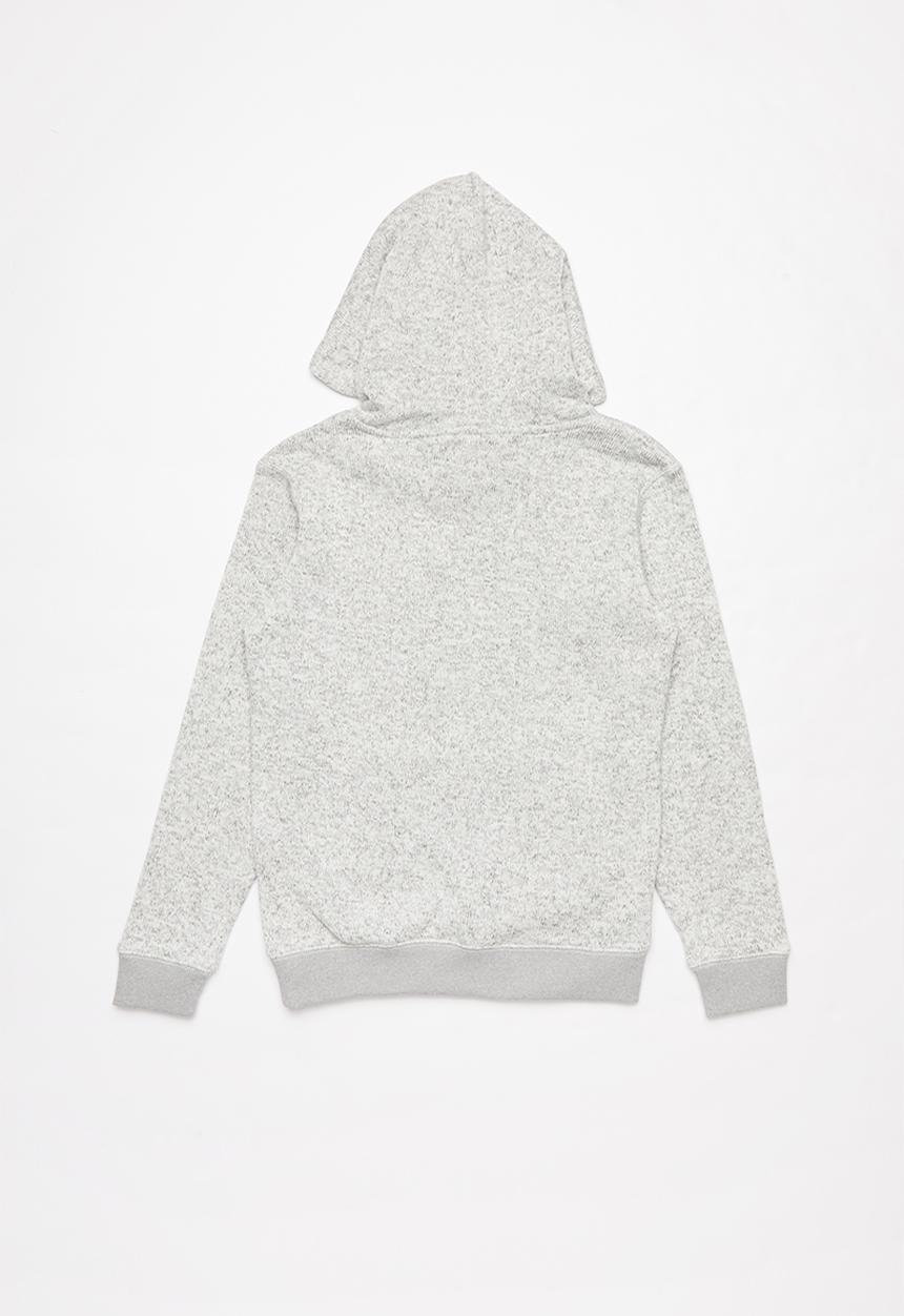 Quiksilver - Keller art hoodie - grey