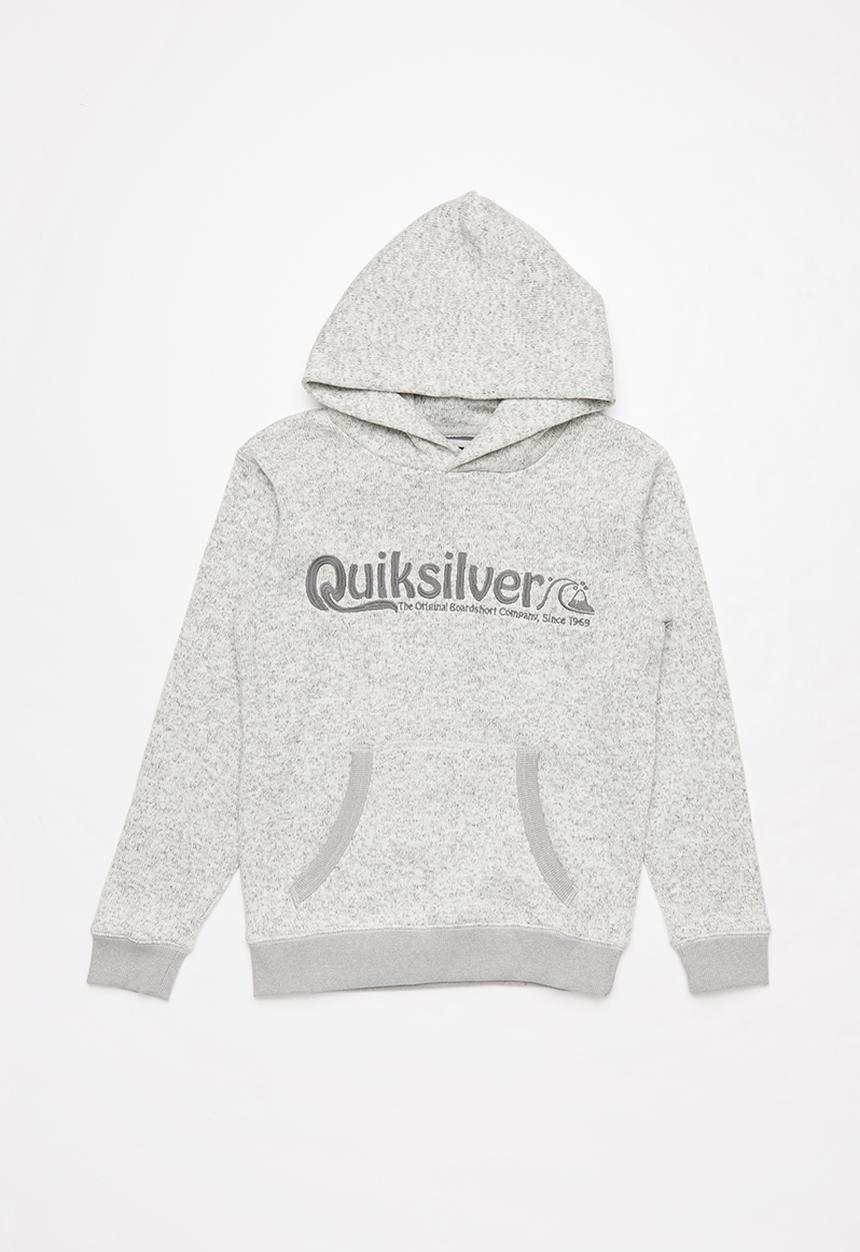 Quiksilver - Keller art hoodie - grey