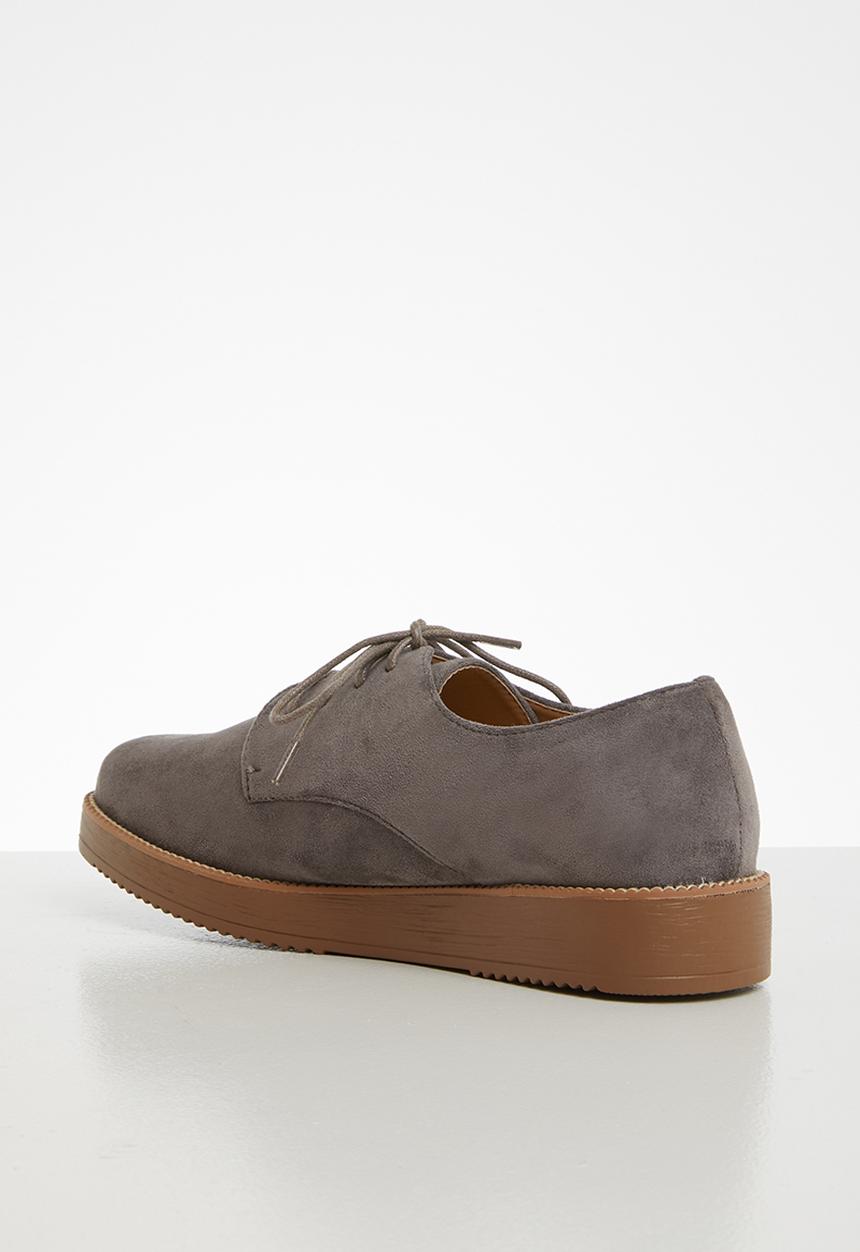 Jada - Flatform oxford - grey