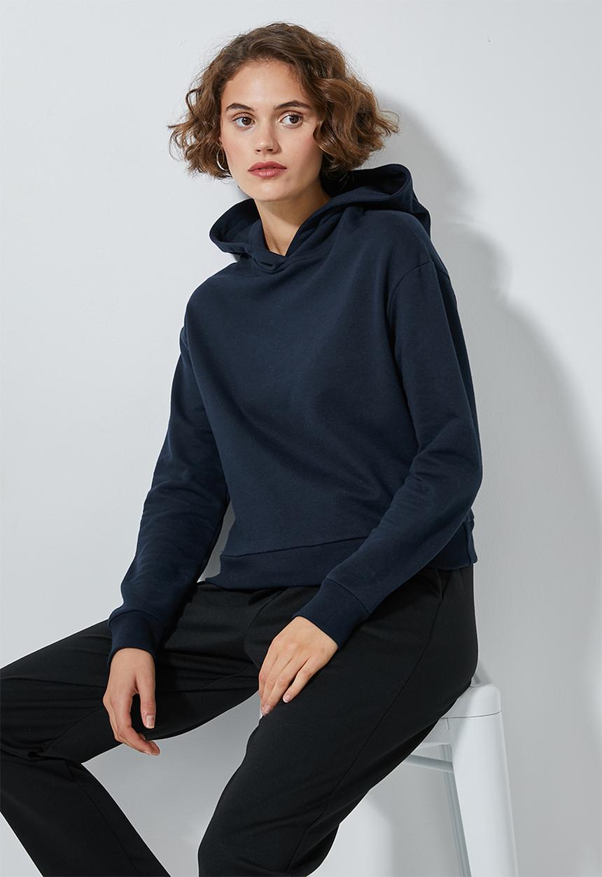 Superbalist - Crop hoodie - navy