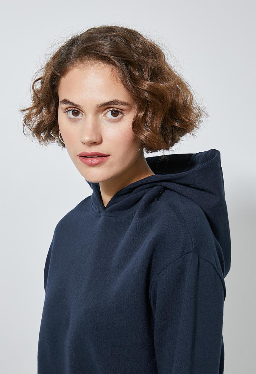 Superbalist - Crop hoodie - navy