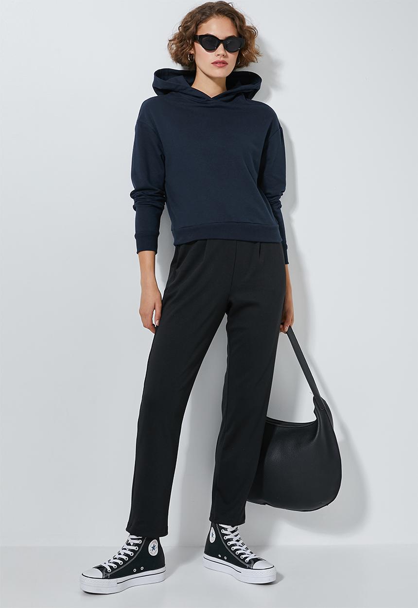Superbalist - Crop hoodie - navy