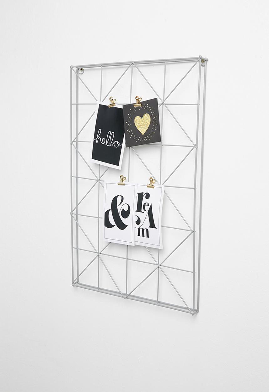 H&S - Cross wall rack - grey