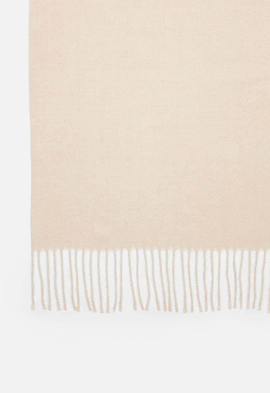 edit - Fringed infinity scarf - peach