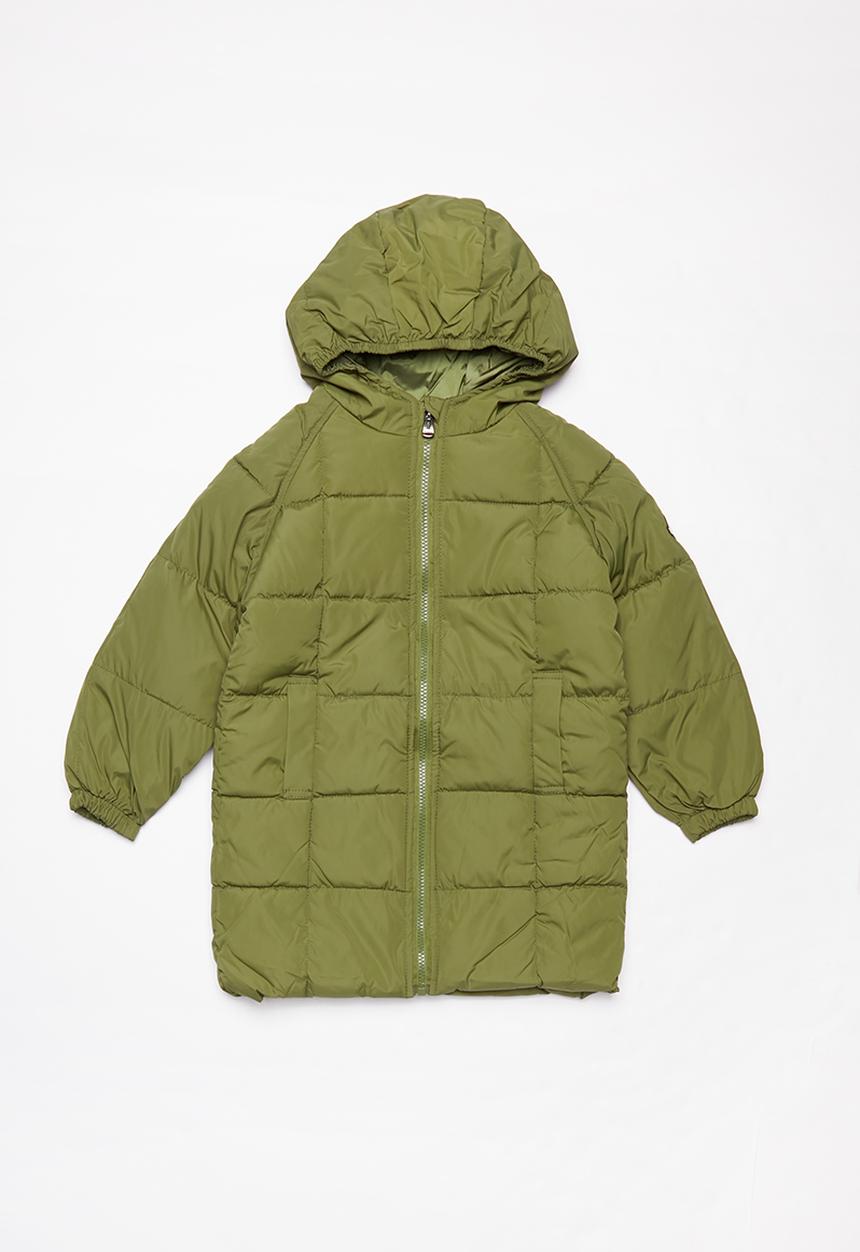 Pop Candy - Long length puffer - fatigue