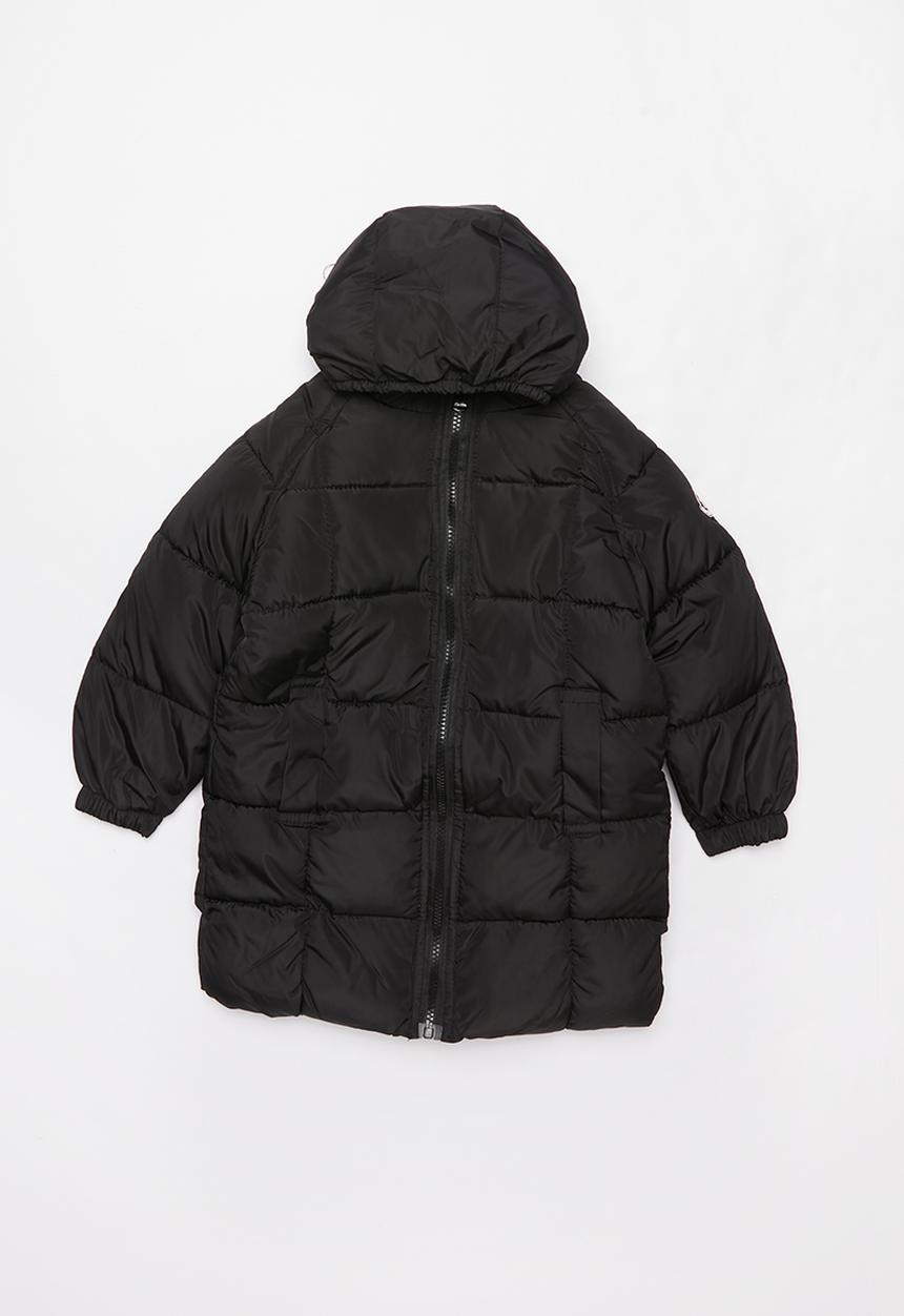 Pop Candy - Long length puffer - black