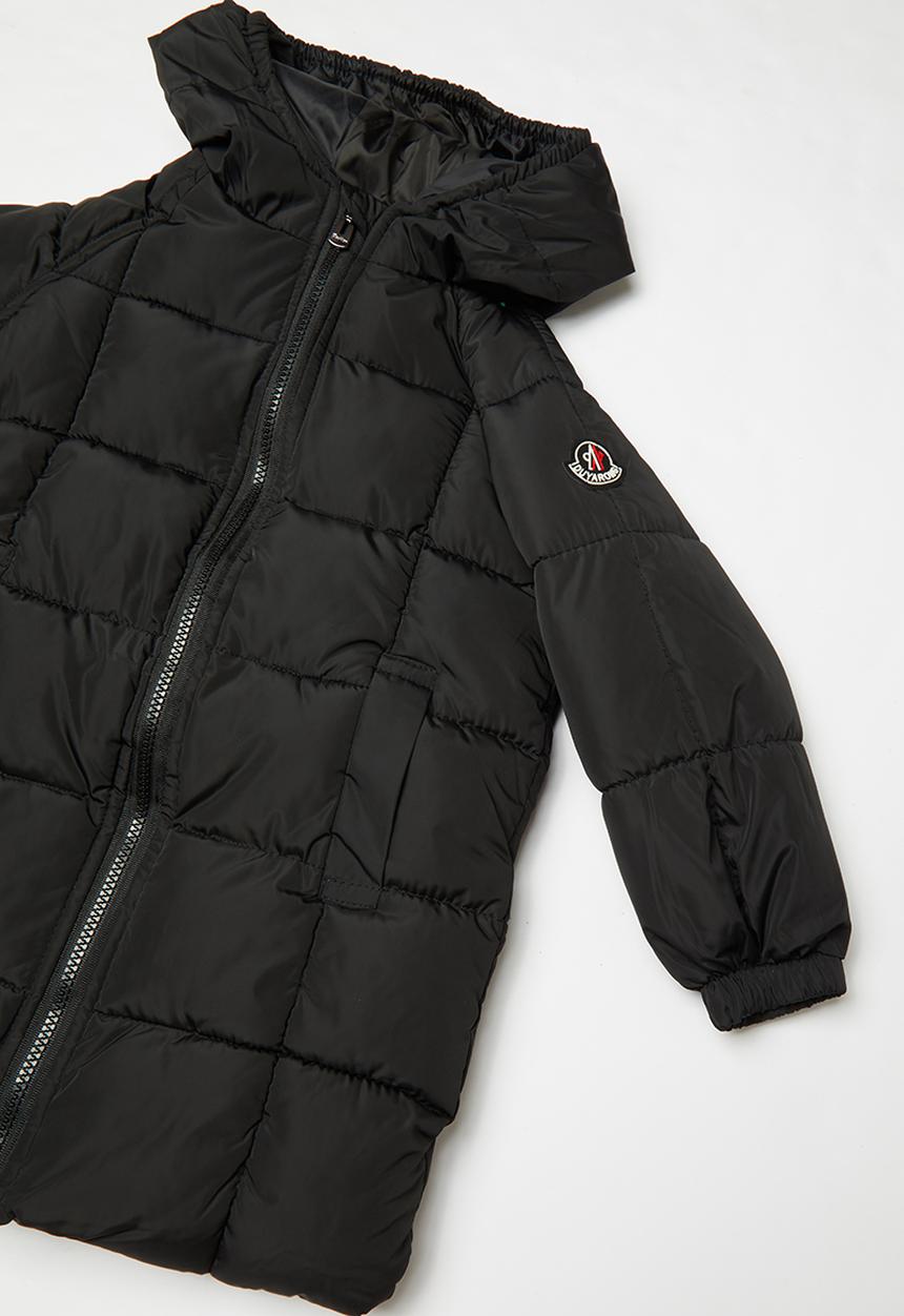 Pop Candy - Long length puffer - black