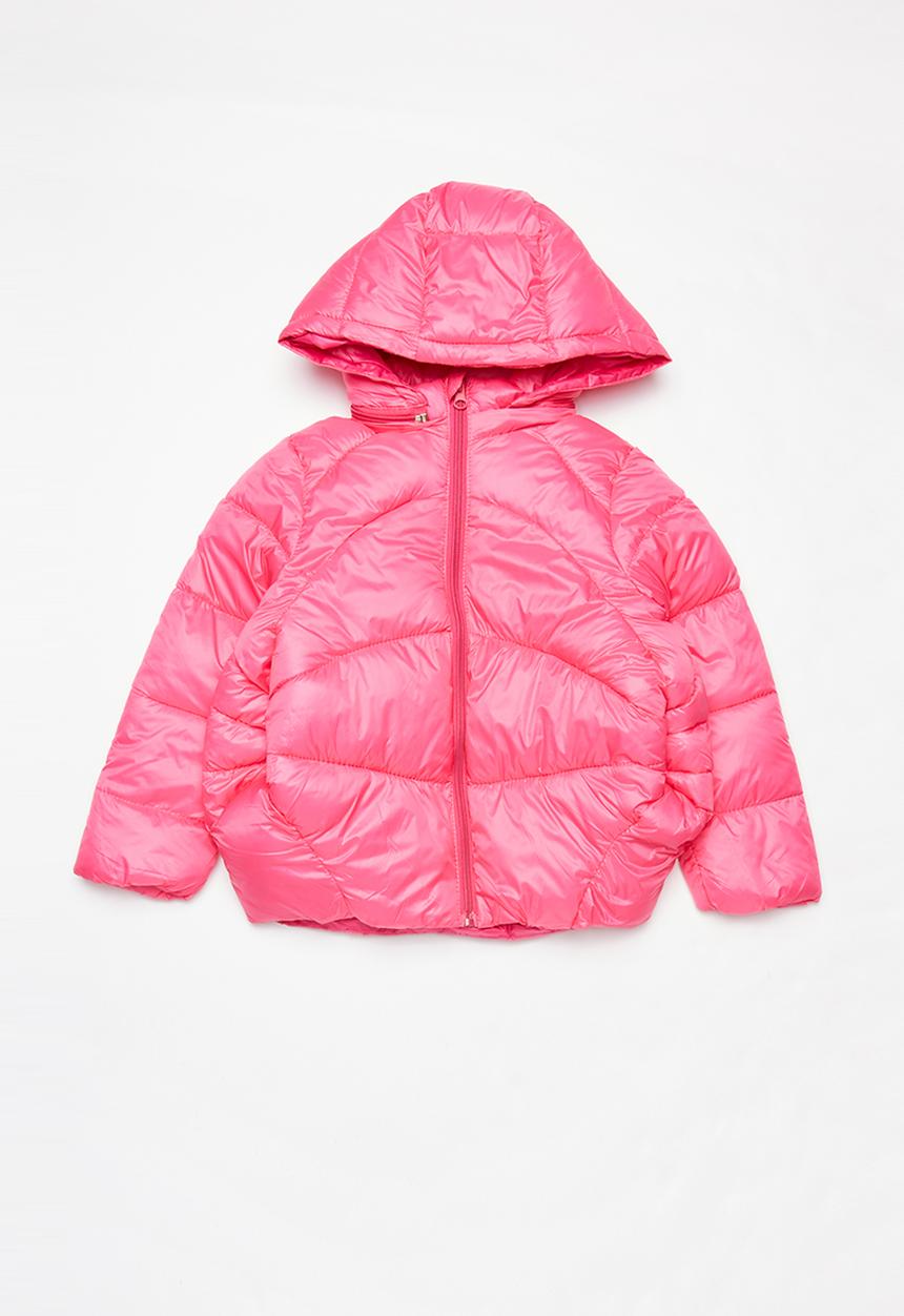 Pop Candy - Girls puffer jacket - hot pink