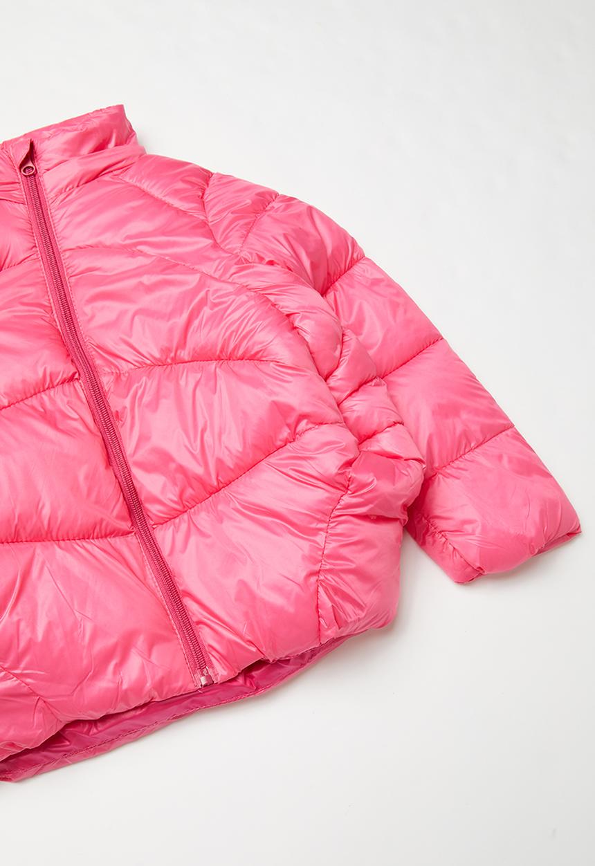 Pop Candy - Girls puffer jacket - hot pink
