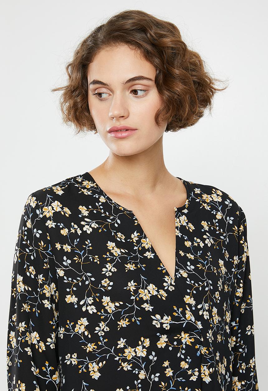 Jacqueline de Yong - Zoey v-neck blouse - multi