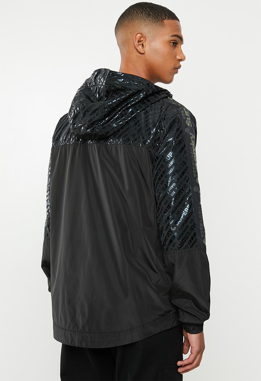 Superdry. - Offshore cagoule - black