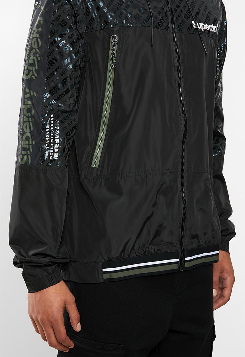 Superdry. - Offshore cagoule - black