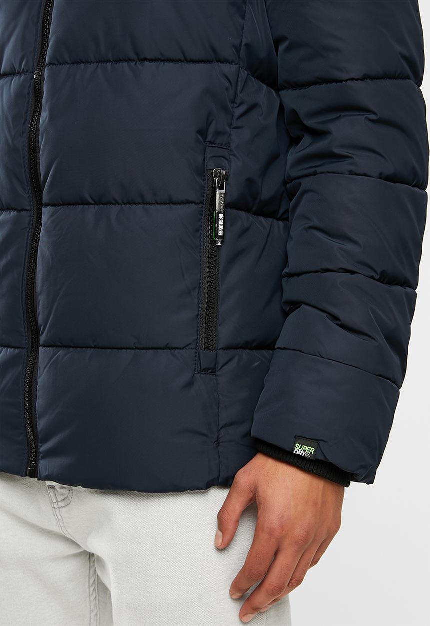 Superdry. - Sports puffer jacket - navy