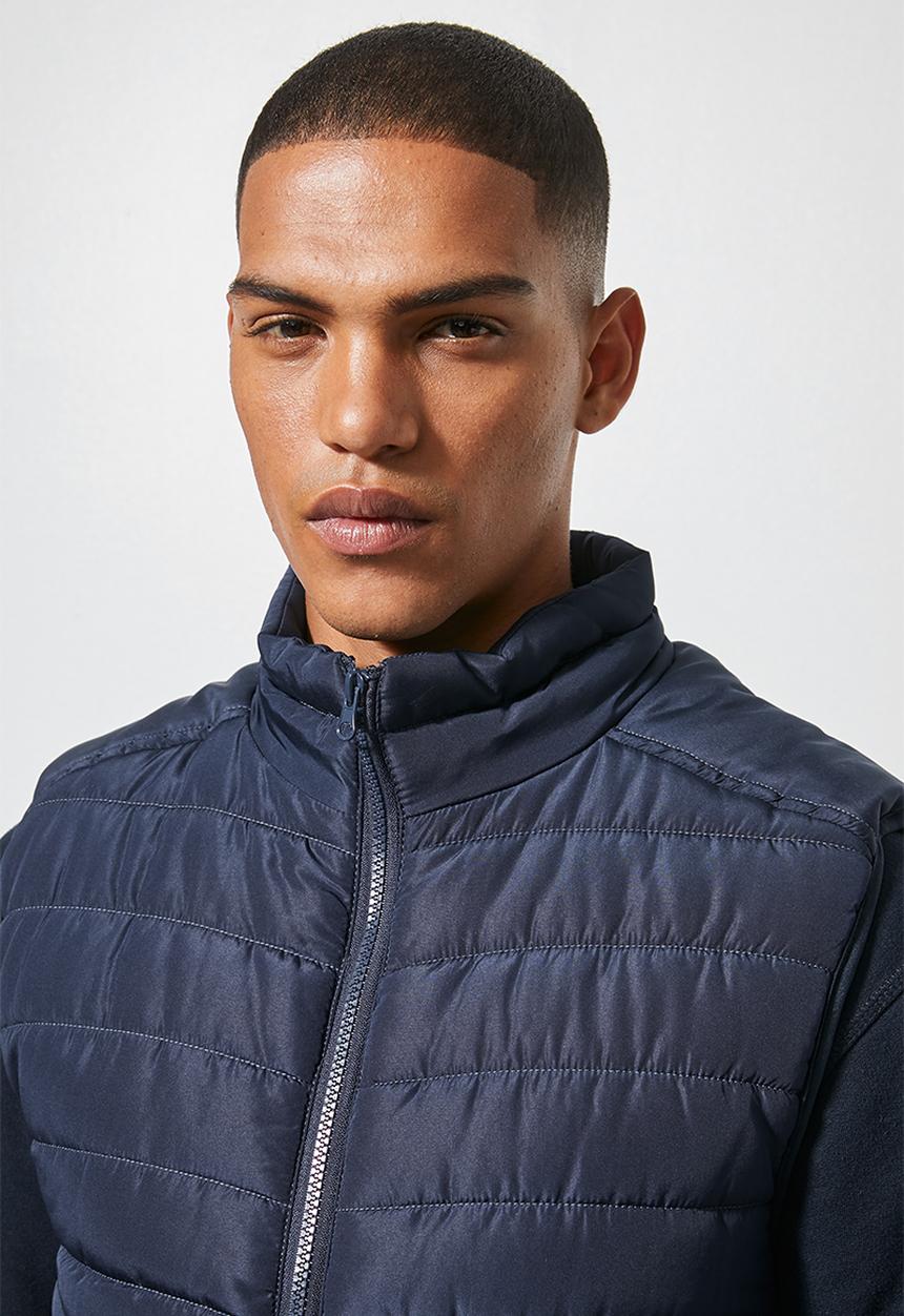 Superbalist - Lightweight sleeveless puffer jacket - navy