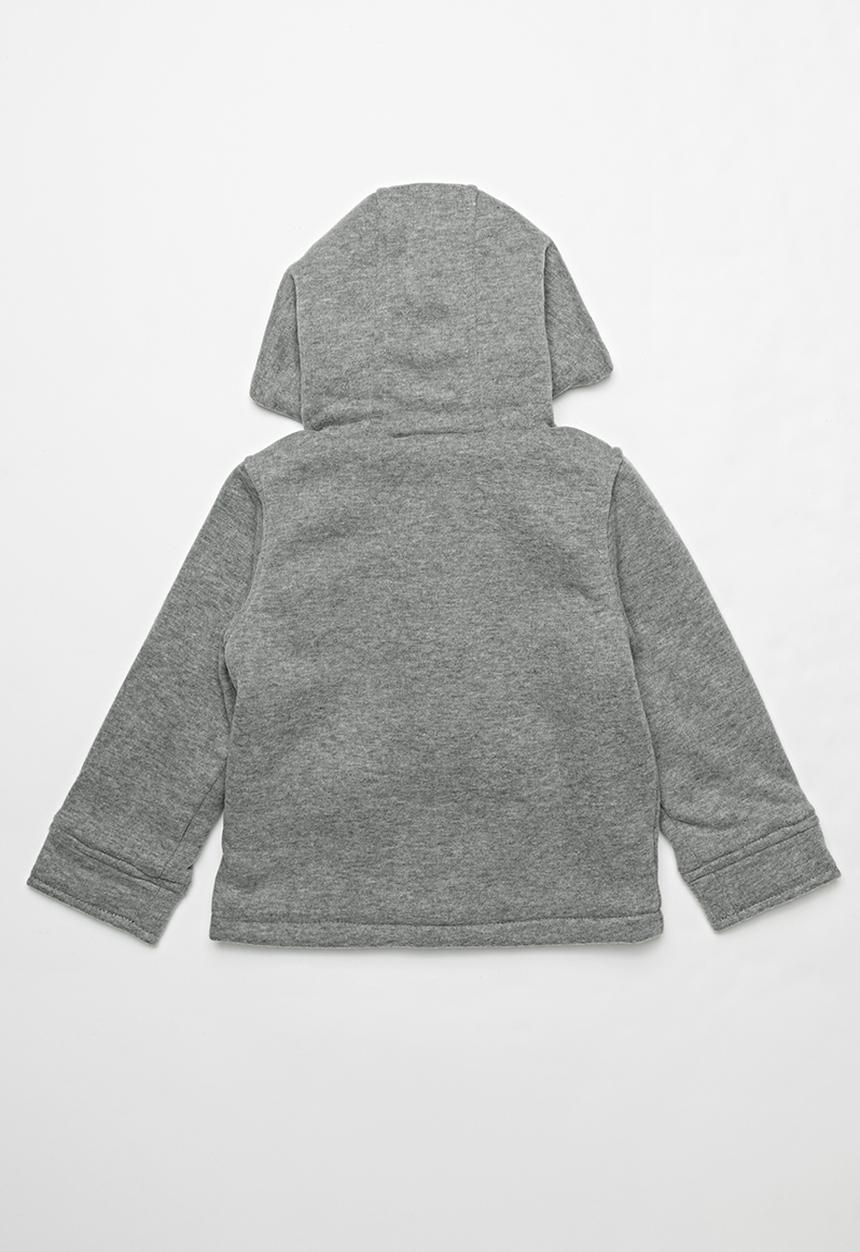 Pop Candy - Boys hooded coat - grey