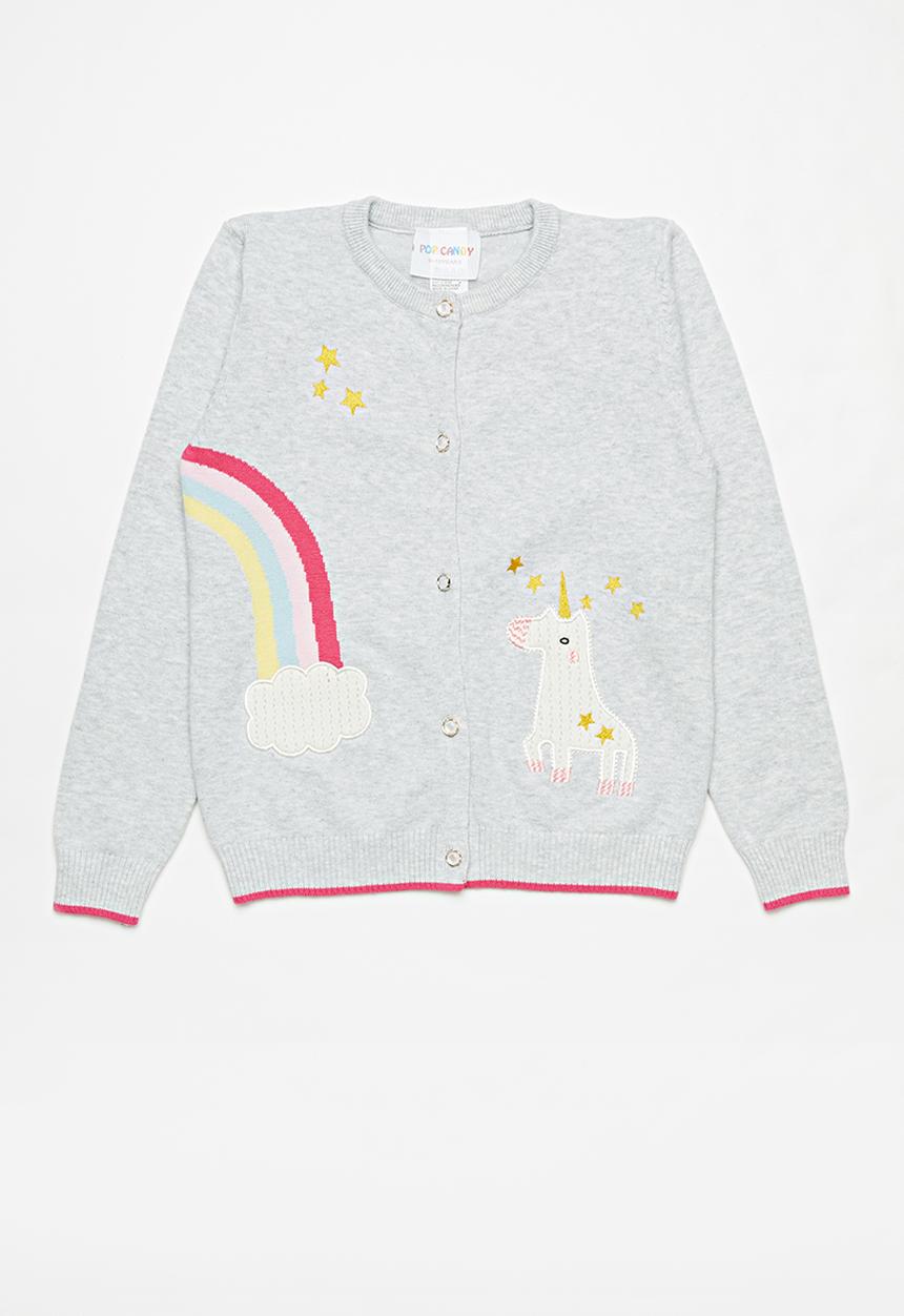 Pop Candy - Girls jersey - grey